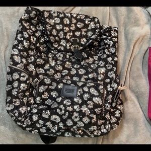 Pink Victoria secret sparkle backpack